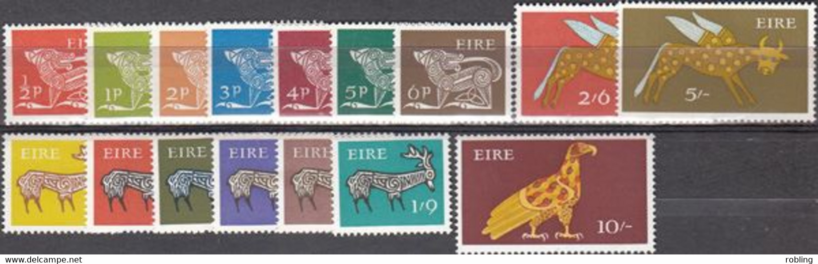 Ierland 1968. Animals Stylized. Michel 210-25 - Altri & Non Classificati