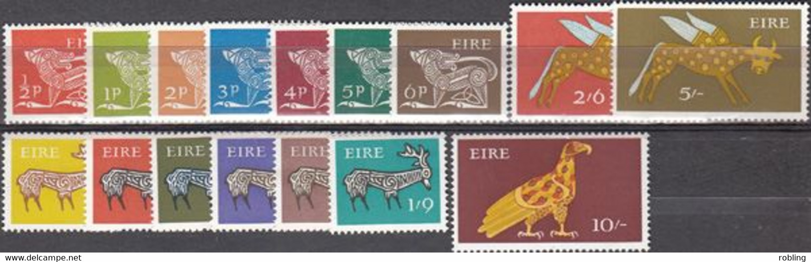 Ierland 1968. Animals Stylized. Michel 210-25 - Andere & Zonder Classificatie