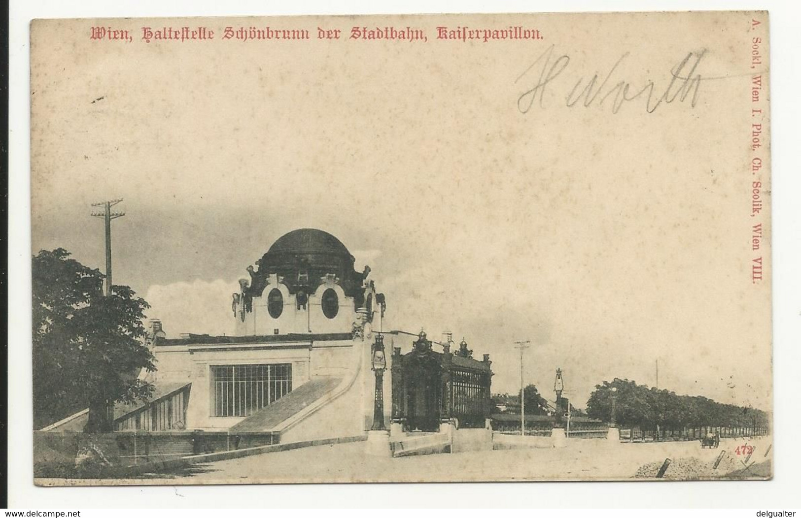 Wien - Balteltelle Schönbrunn Der Stadtbahn - Kaisserpavillon - Sonstige & Ohne Zuordnung