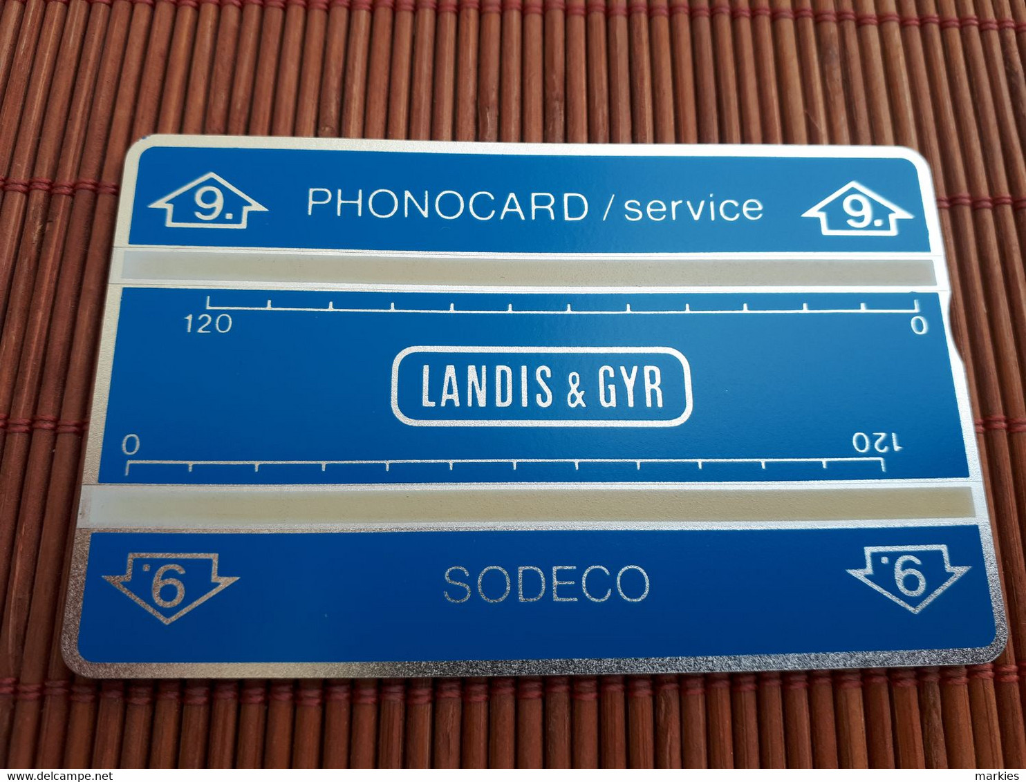 Landis & Gyr 002 D 01537 (Mint,New) Rare - [4] Test- U. Dienstkarten