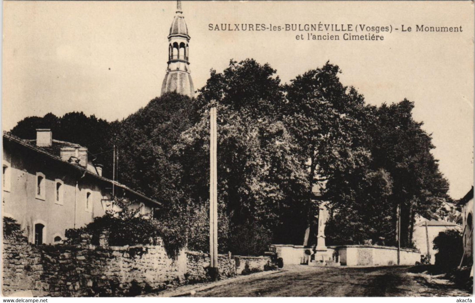 CPA SAULXURES-les-BULGNÉVILLE - Le Monument (119911) - Bulgneville