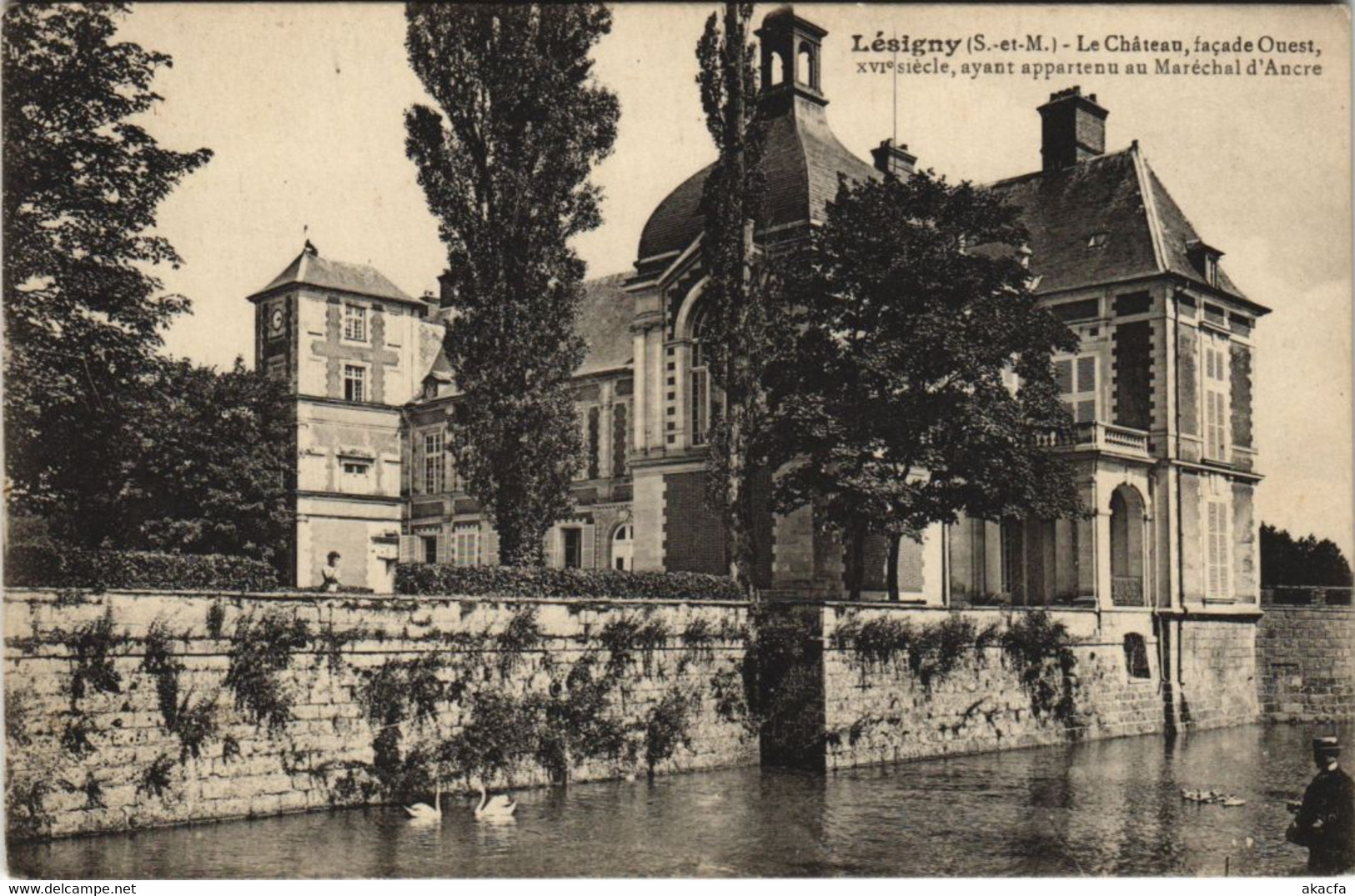 CPA LESIGNY - Le Chateau Facade Ouest (120040) - Lesigny