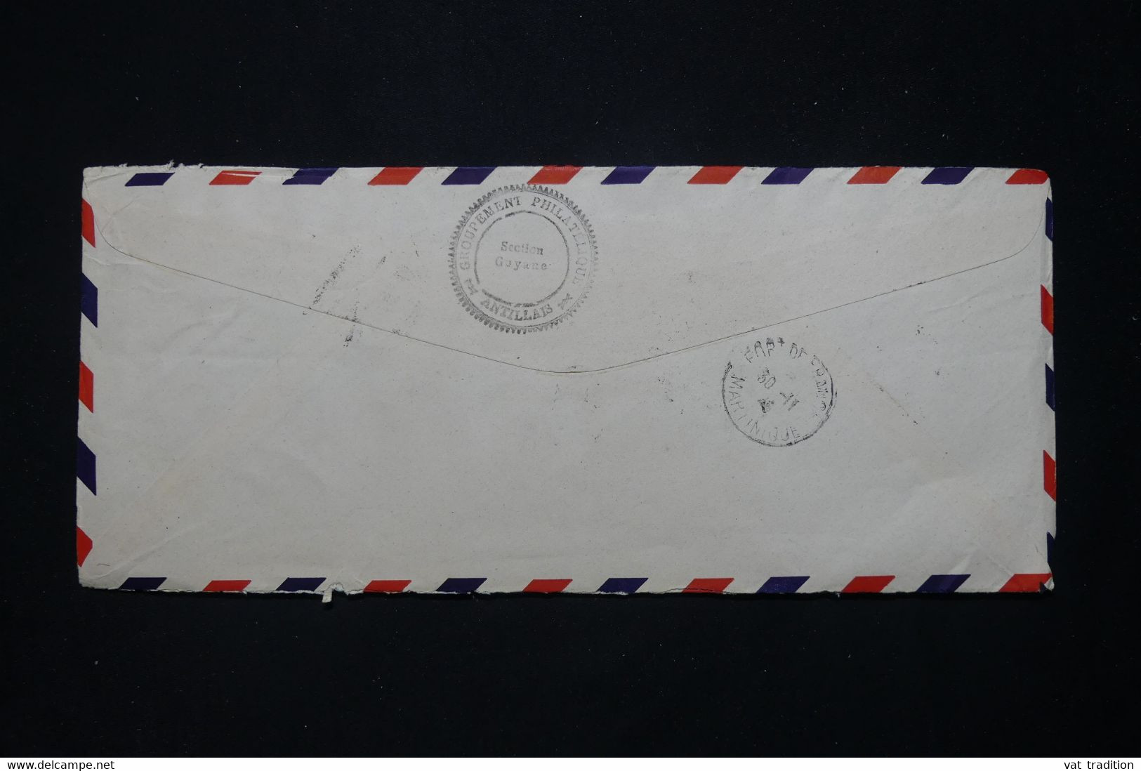 GUYANE - Enveloppe FDC ( Tchad Au Rhin ) En 1946 En Recommandé De Cayenne Pour Fort De France - L 79455 - Lettres & Documents