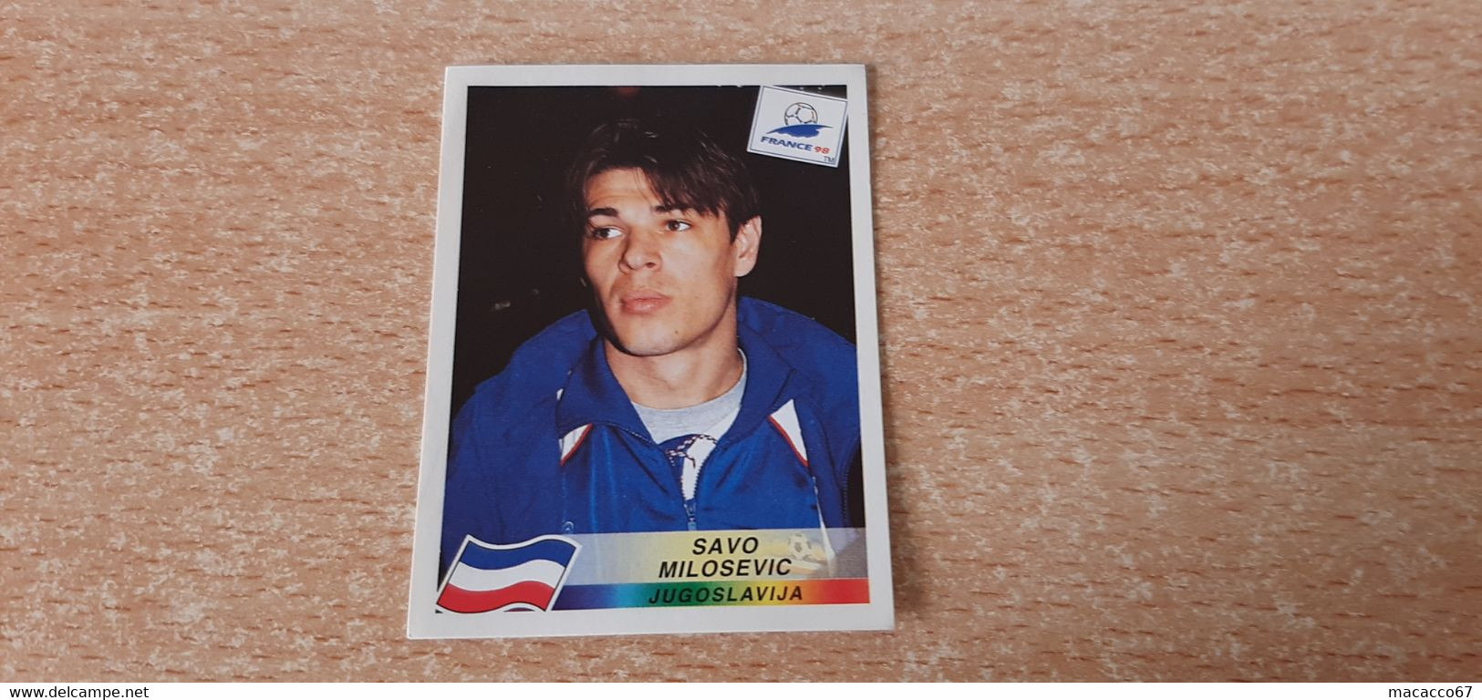 Figurina Panini WM France 98 - 405 Milosevic Jugoslavia - Italienische Ausgabe