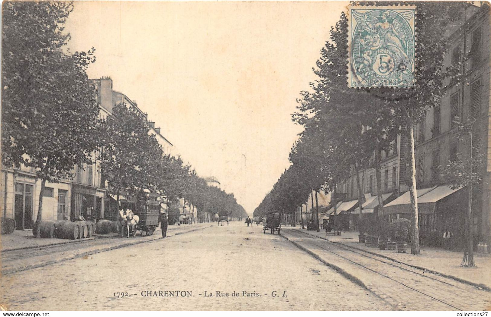 94-CHARENTON- LA RUE DE PARIS - Charenton Le Pont