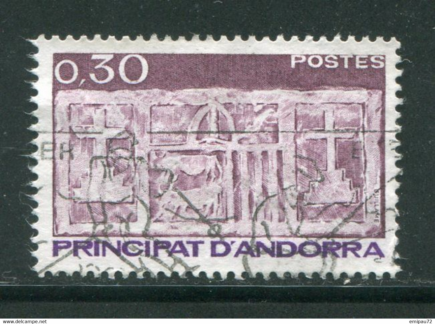 ANDORRE- Y&T N°319- Oblitéré - Used Stamps