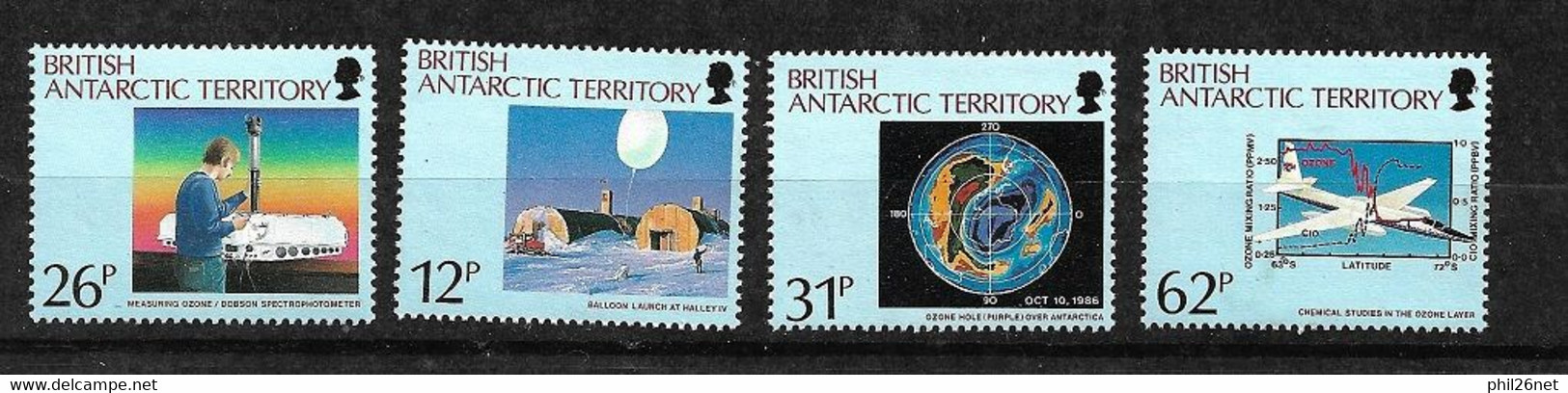 Antartique Britannique B.A.T. Michel  N° 177 à 180 Neufs * *  TB = MNH VF Le Moins Cher Du Site ! ! ! - Unused Stamps