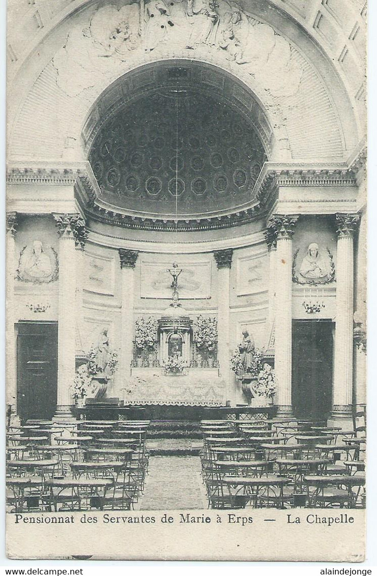 Erps-Kwerps - Pensionnat Des Servantes De Marie à Erps - La Chapelle - 1909 - Kortenberg