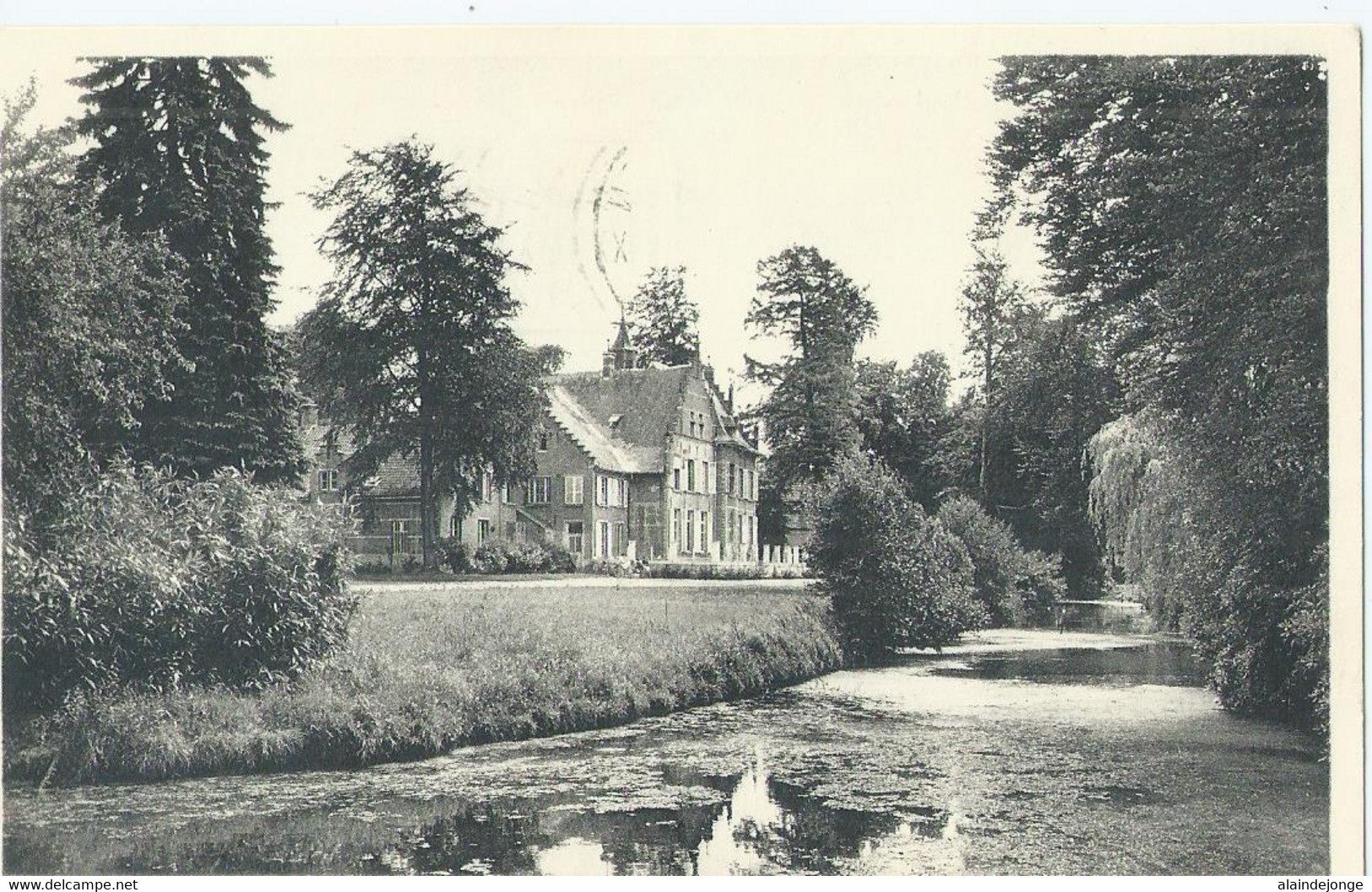 Schoten - Kasteel Villers "Mariaburcht" - Opleidingscentrum Tot Gezinsleven - Kasteel En Vijver - Schoten