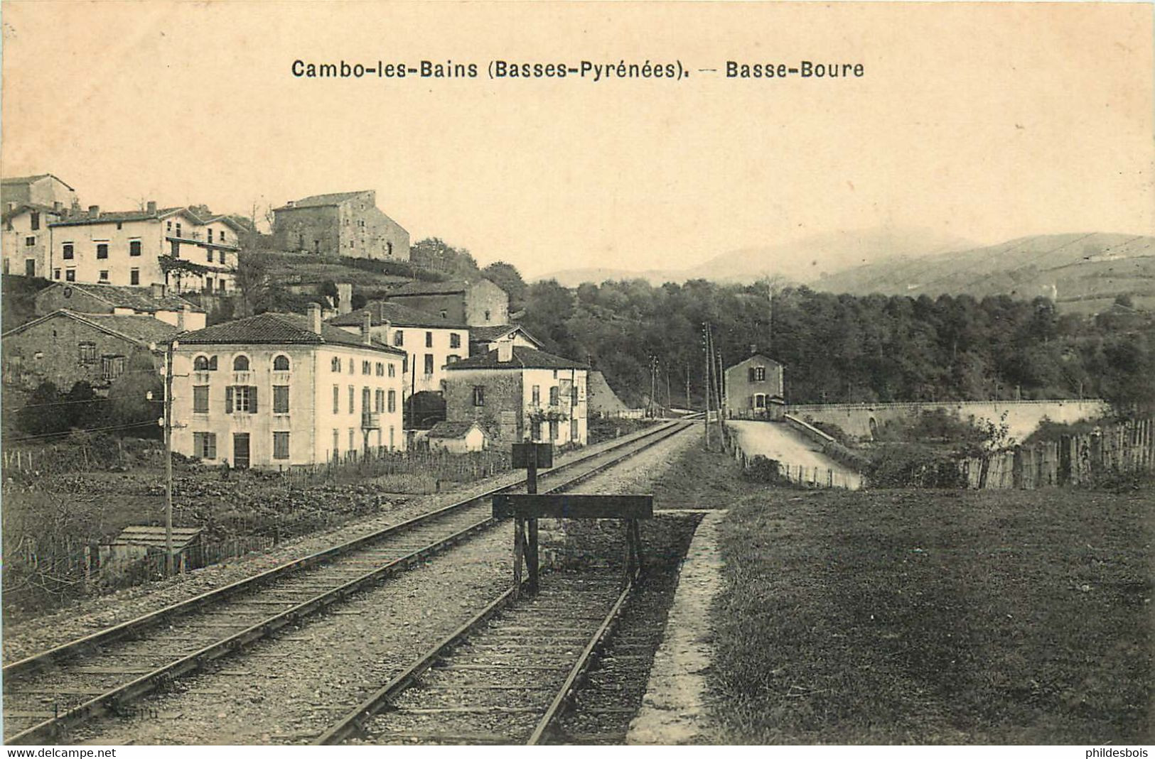 PYRENEES ATLANTIQUES   CAMBO LES BAINS  Basse Boure - Cambo-les-Bains