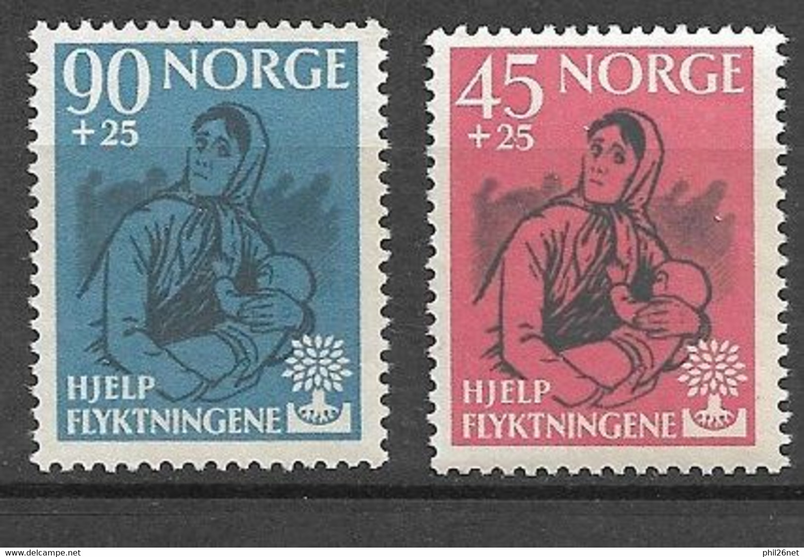 Norvège    N° 400 Et 401  Neufs * *      B/TB      - Neufs