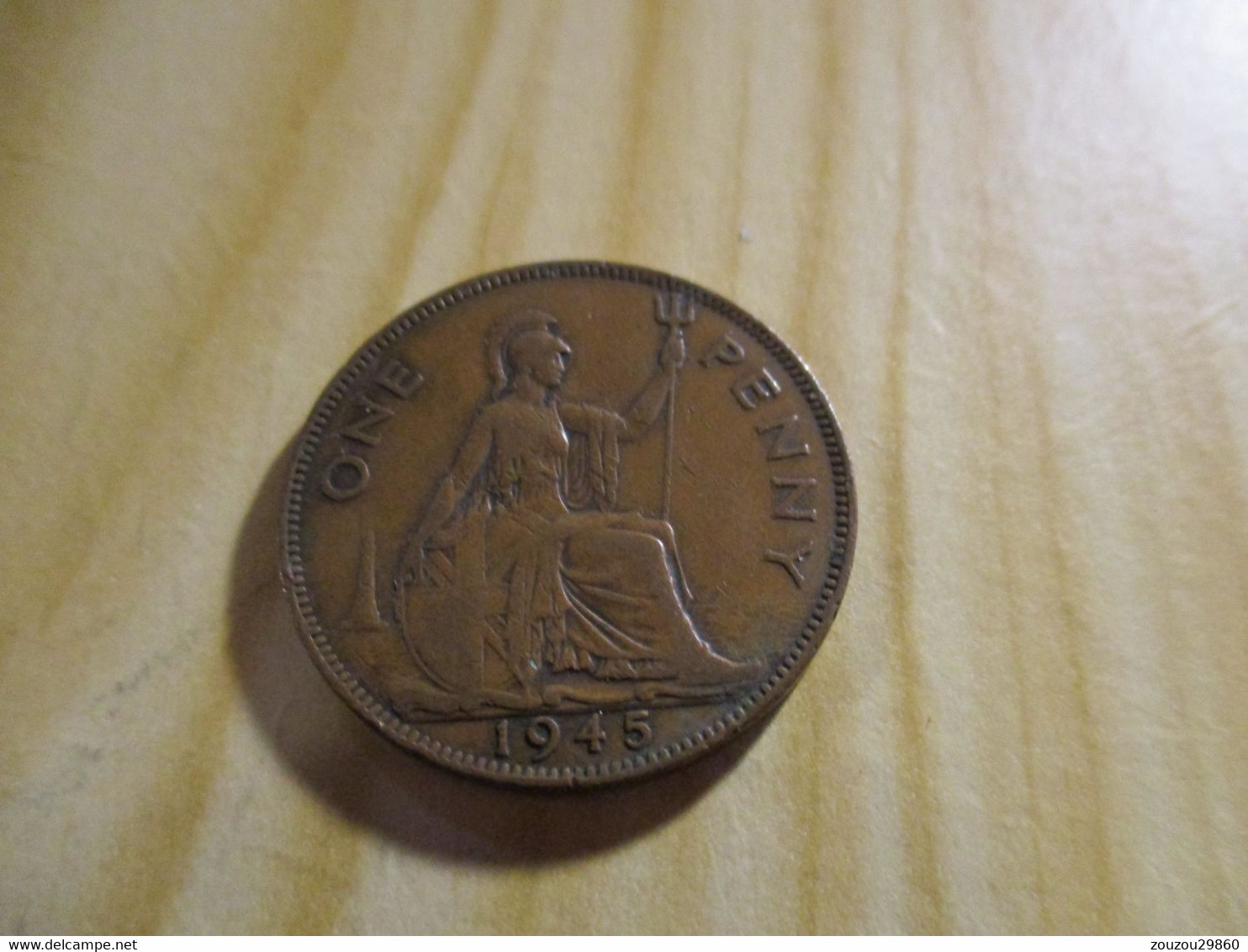 Grande Bretagne - One Penny George VI 1945.N°1247. - D. 1 Penny