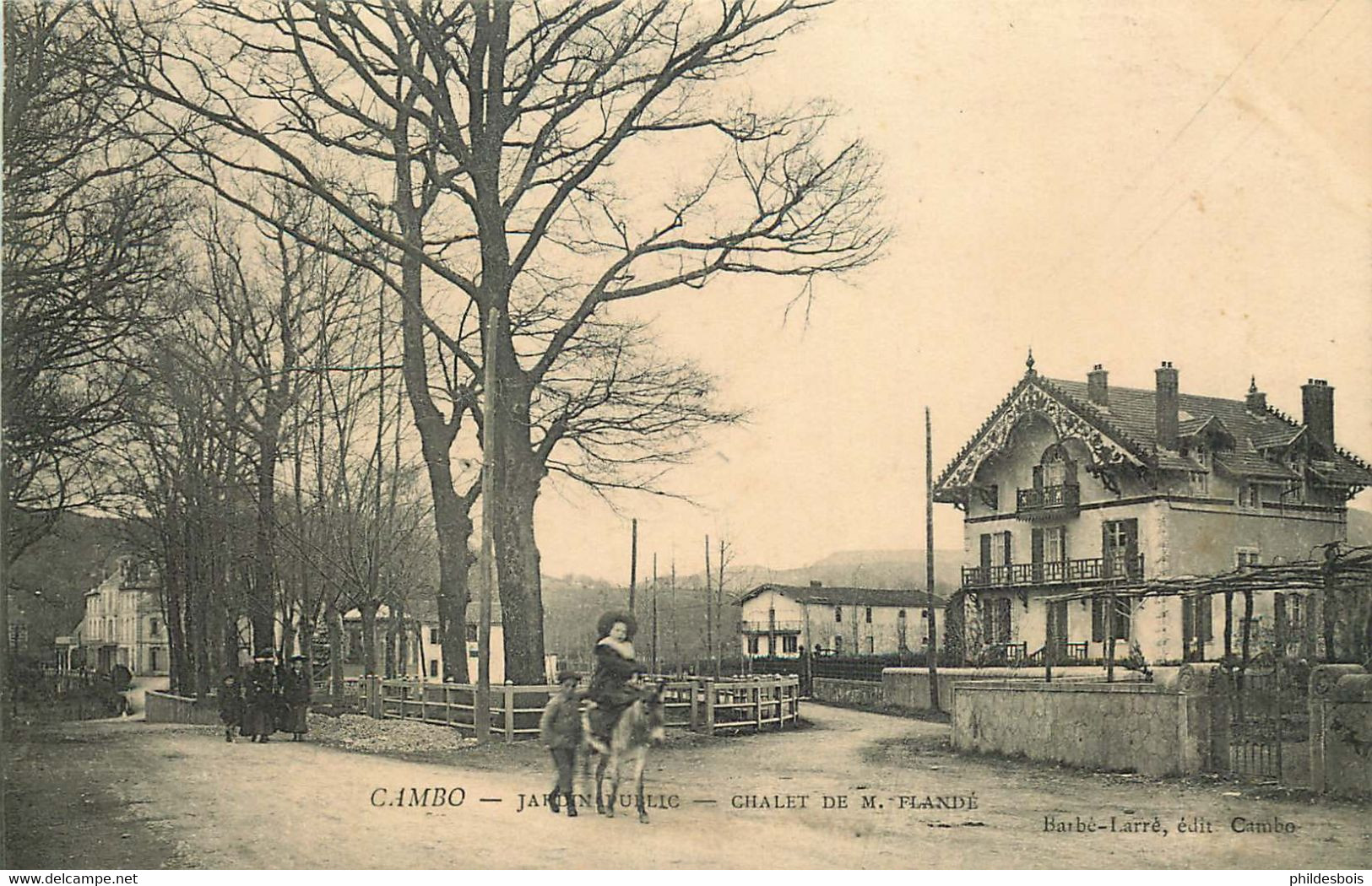 PYRENEES ATLANTIQUES   CAMBO LES BAINS  Chalet De Mr Flandé - Cambo-les-Bains