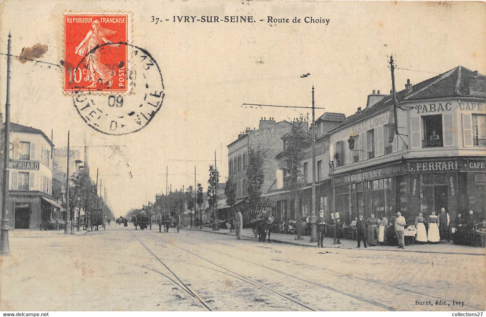 94-IVRY- ROUTE DE CHOISY - Ivry Sur Seine