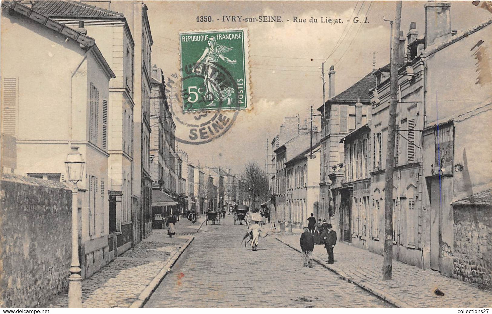 94-IVRY-RUE LIEGAT - Ivry Sur Seine