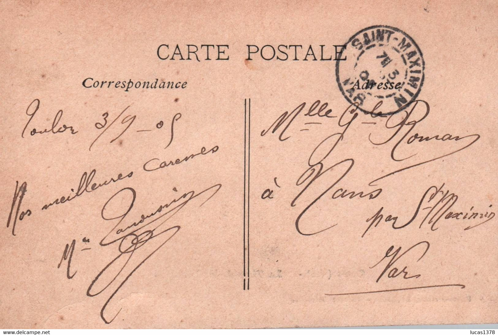 83 / CUERS / LA PLACE DE LA CONVENTION / JOLIE CARTE ANIMEE - Cuers