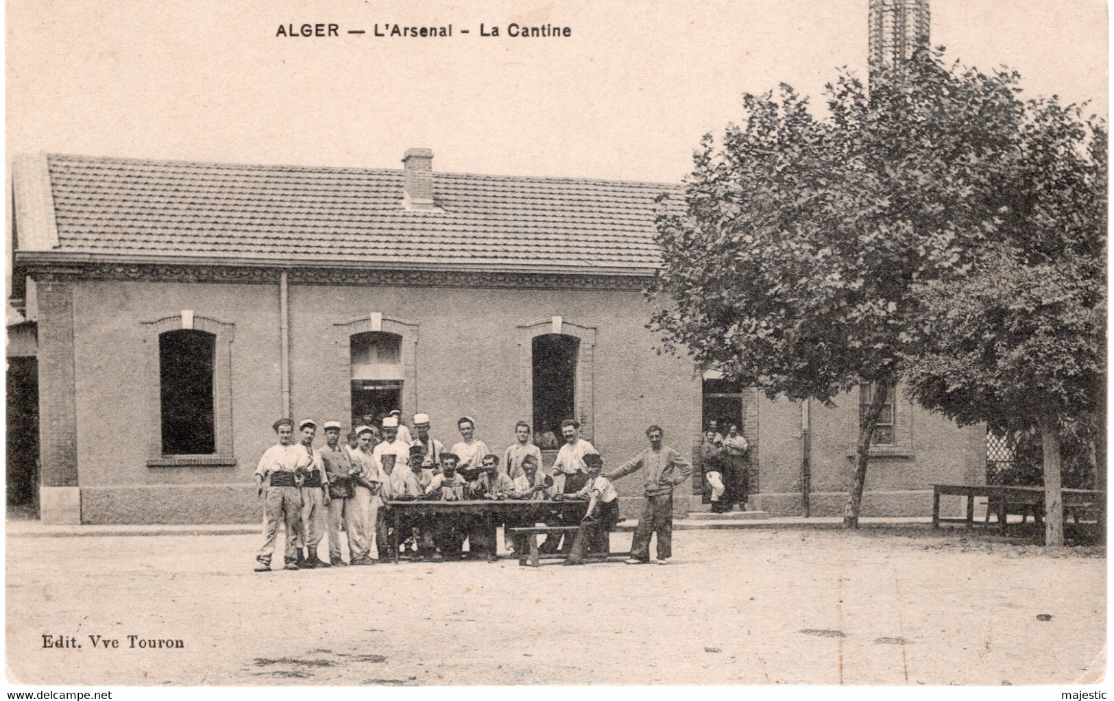 CPA  ALGER - L'ARSENAL LA CANTINE - Algiers