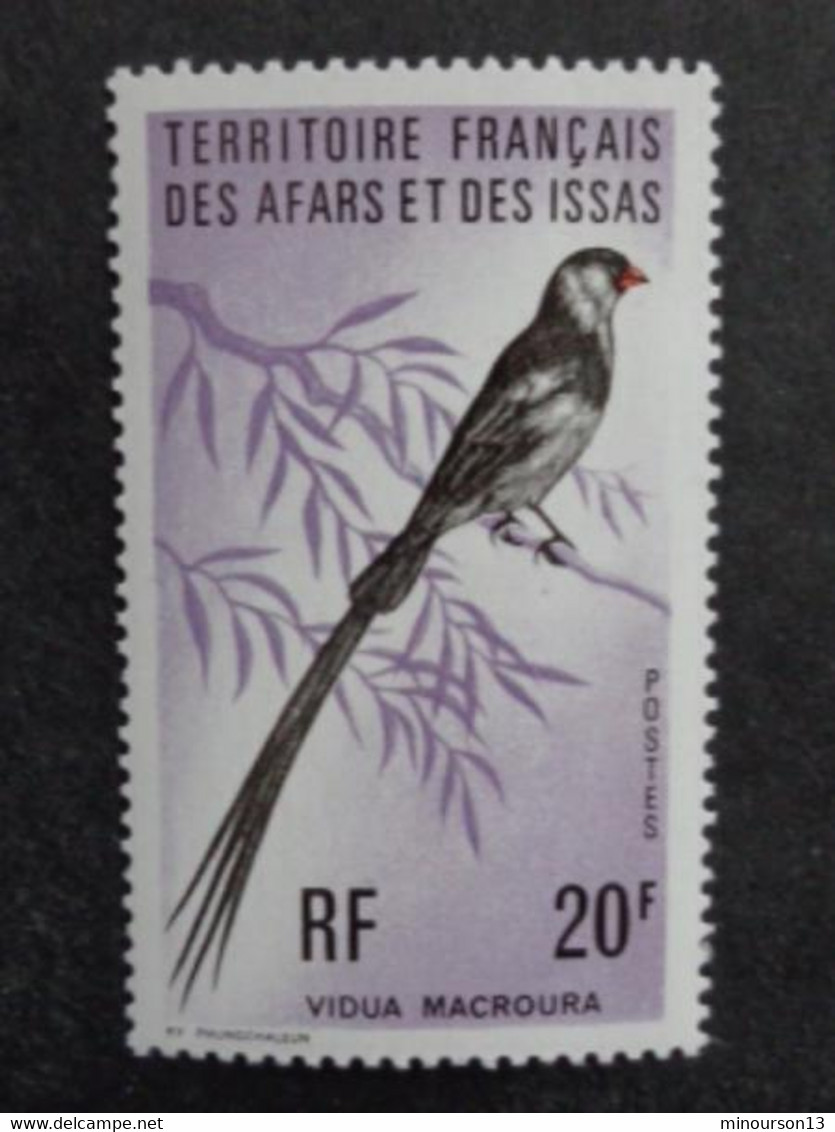 1975 AFARS ET ISSAS Y&T N° 410 ** - OISEAUX - Unused Stamps