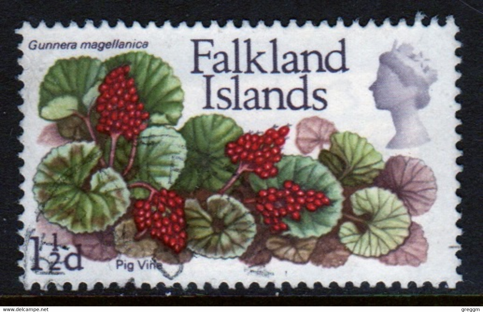 Falkland Islands 1968 Single  Stamp From The Set To Celebrate Flowers - Falklandeilanden