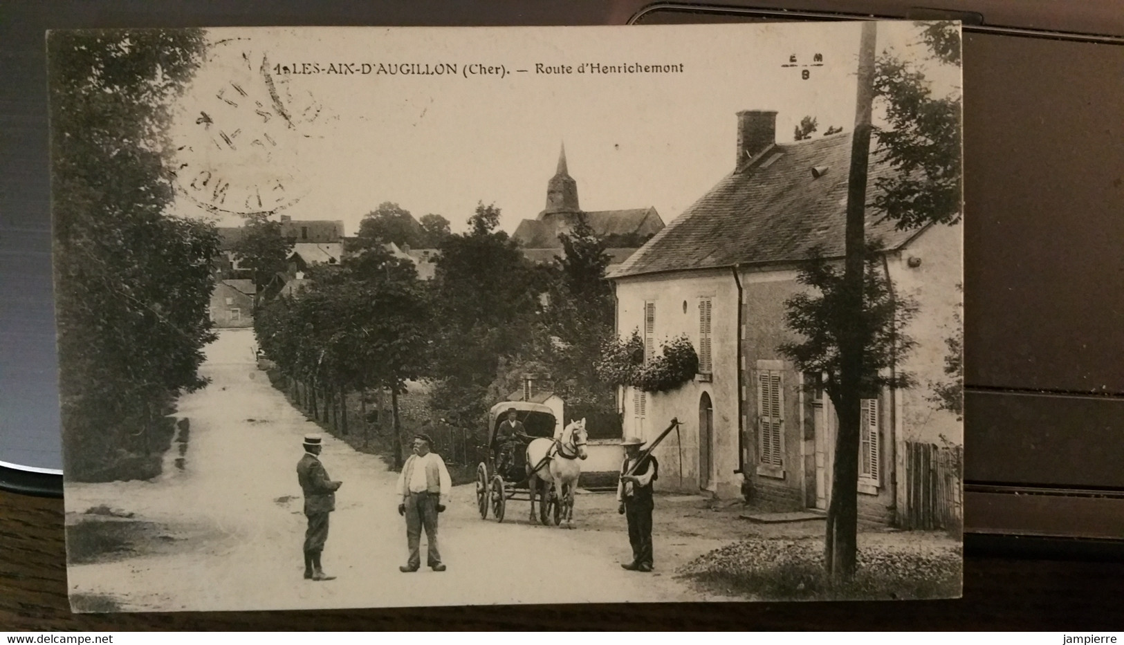 Les Aix-D'Augillon (Cher) - Route D'Henrichemont - Les Aix-d'Angillon