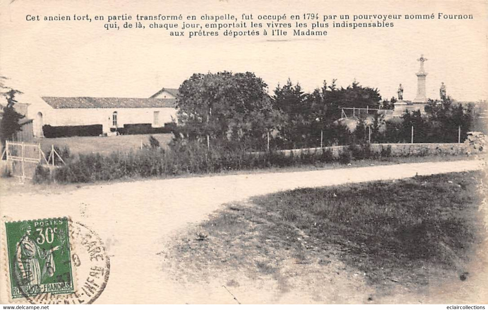 Ile Madame      17         Ancien Fort Transformé En Chapelle                  (voir Scan) - Autres & Non Classés