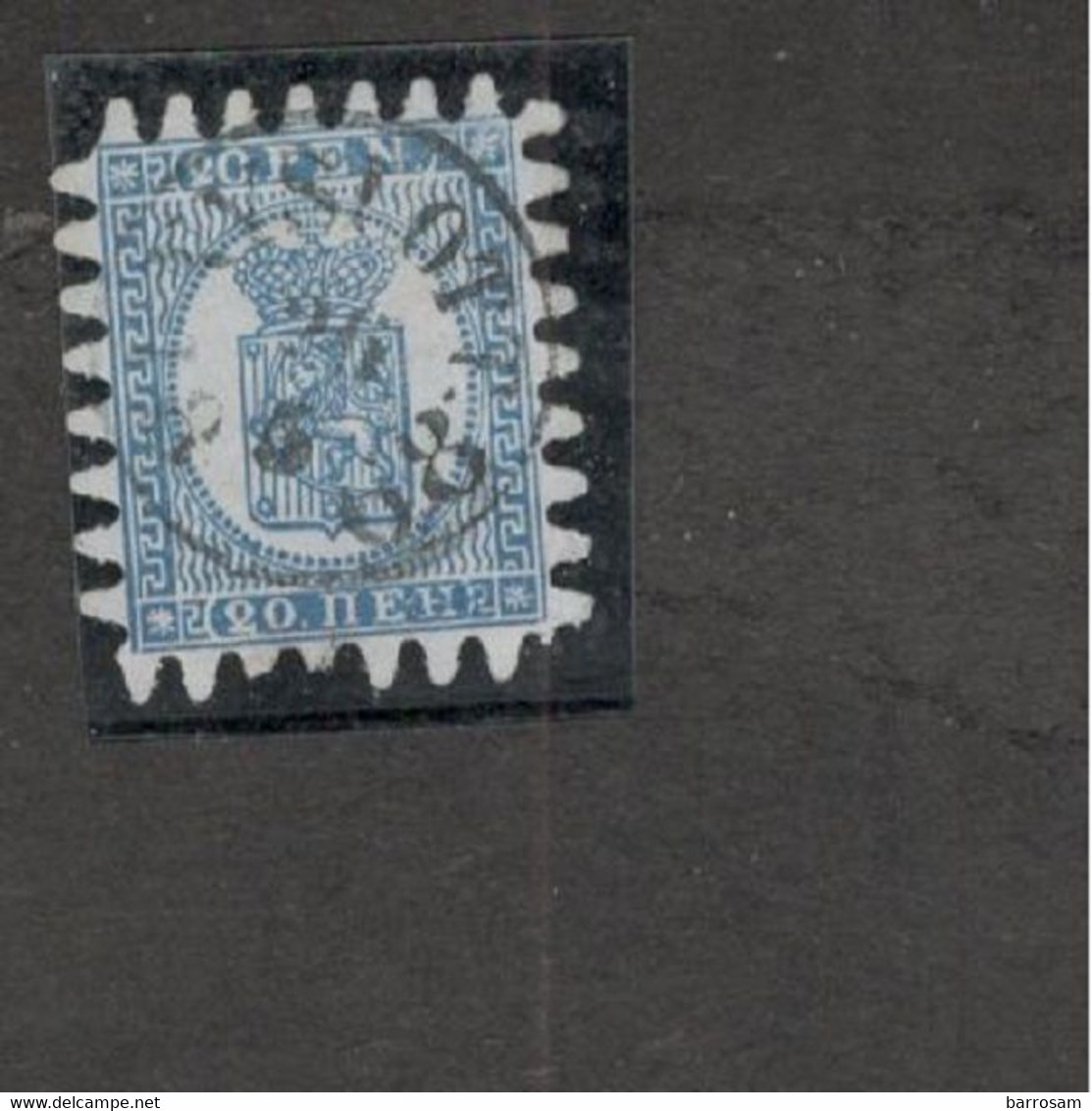 FINLAND...1866:Michel  Cx Used Cat.Value  90Euros+($107+)there Is Small Thin Spot At The Bottom - Used Stamps