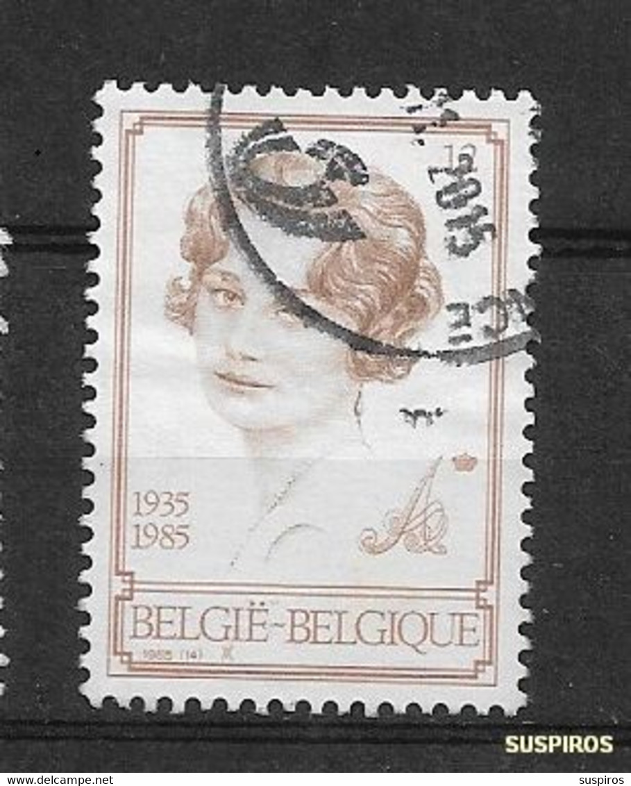 BELGIO / BELGIUM/  BELGIQUE  -1985 The 50th Anniversary Of The Death Of Queen Astrid     Ø - Other & Unclassified