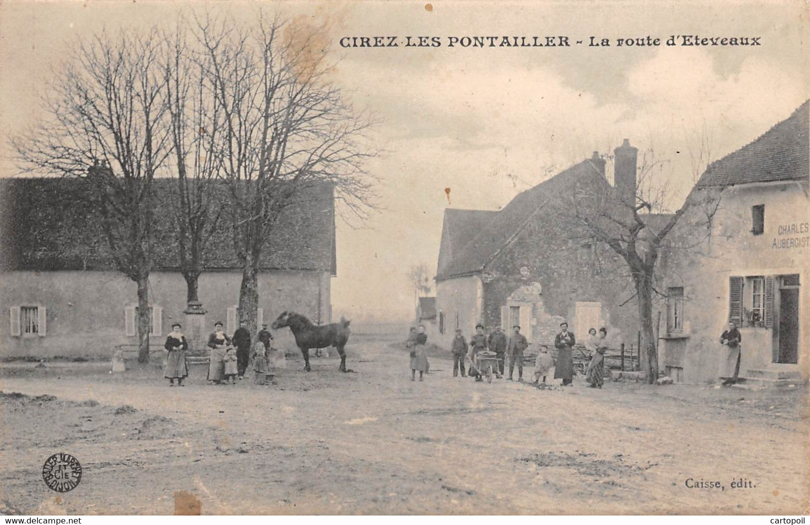 21 - Cirez-les-Pontailler - La Route D'Eteveaux Animée - Chenove