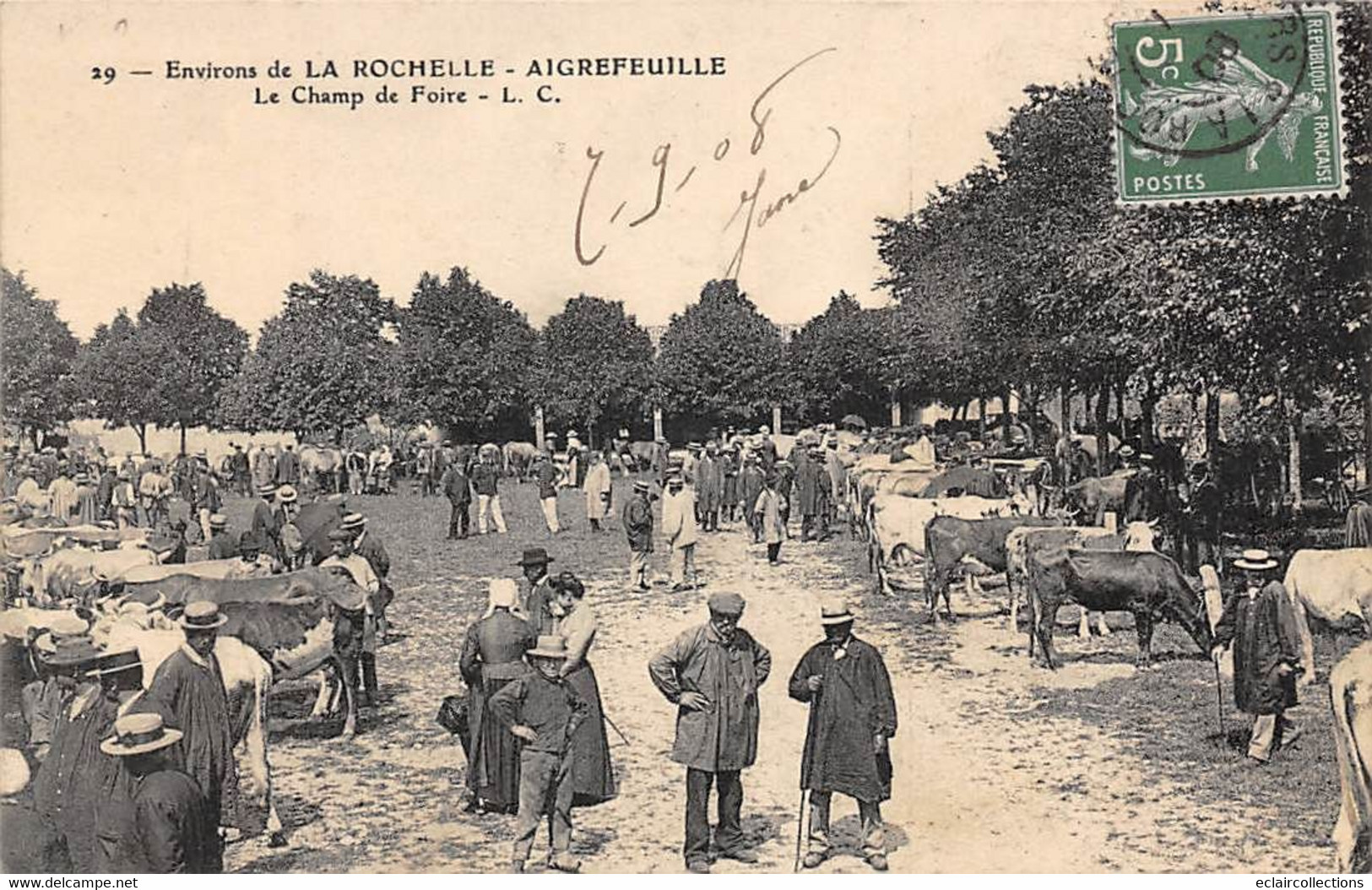 Aigrefeuille D'Aunis     17      Le Champ De Foire        (voir Scan) - Andere & Zonder Classificatie