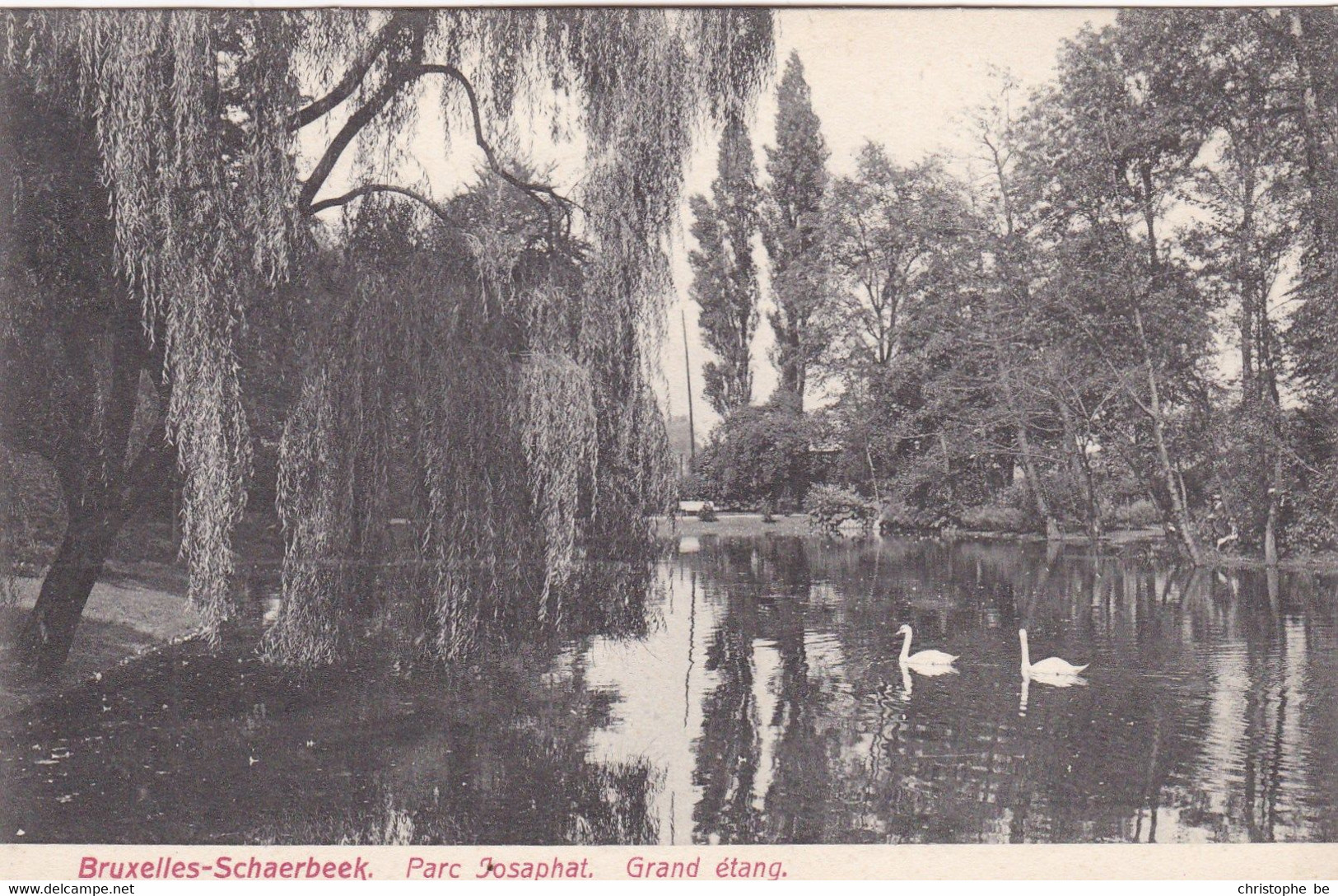 Bruxelles Brussel, Schaarbeek, Schaerbeek, Parc Josaphat, Grand étang (pk74616) - Schaerbeek - Schaarbeek