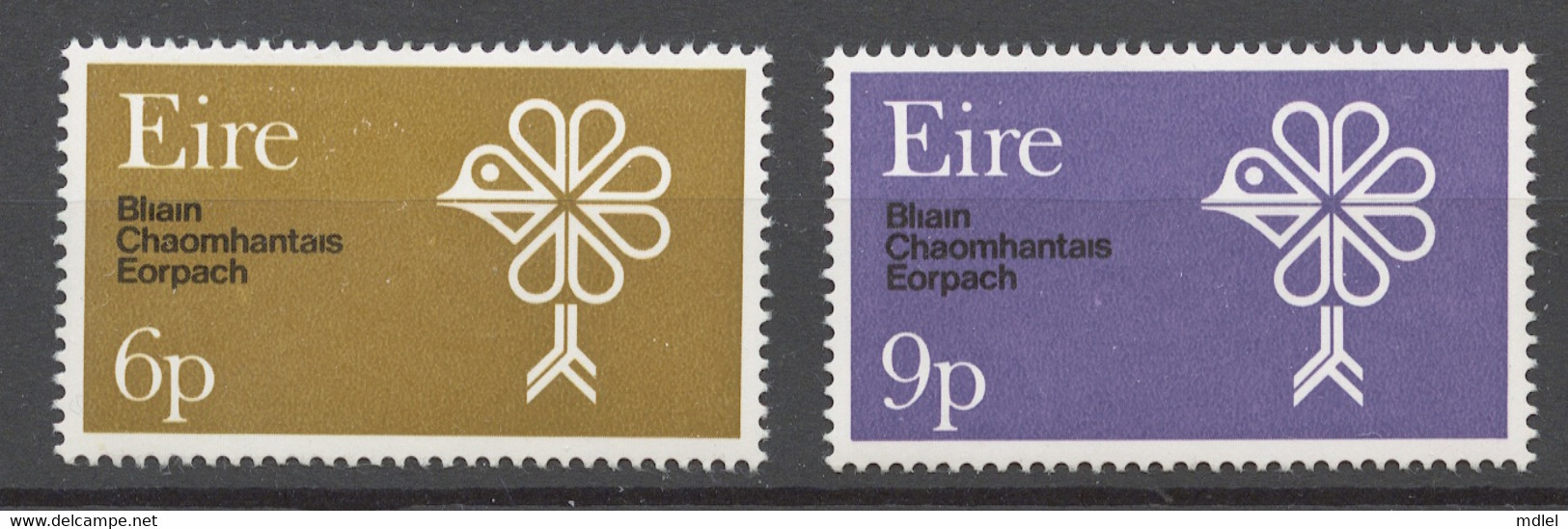 Ireland 1970 Mi# 237-38** NATURE CONSERVATION YEAR - Neufs