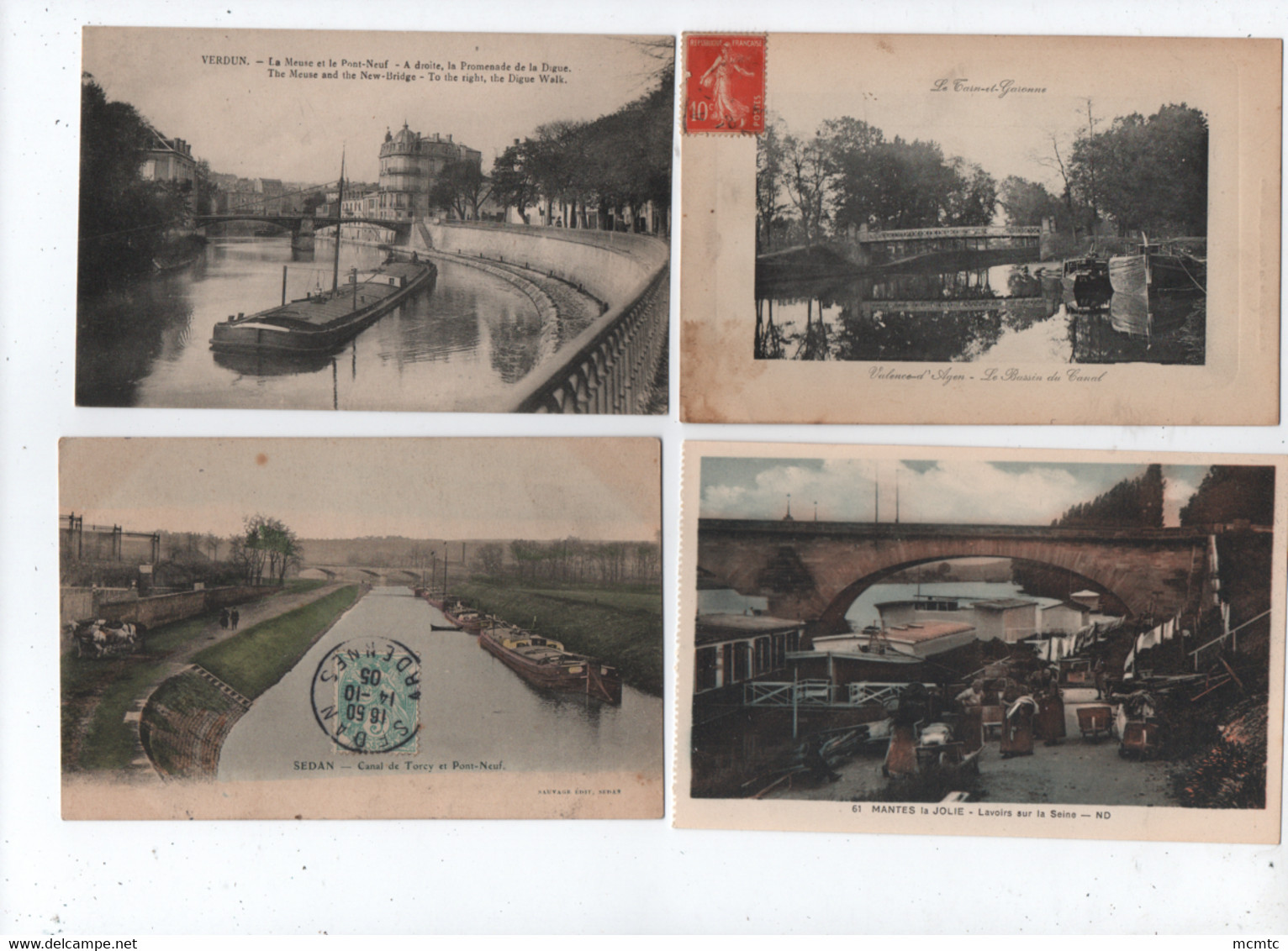 17 Cartes  Péniches ,  Péniche , Bateau , Bateaux - Péniches