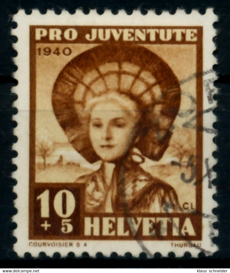 SCHWEIZ PRO JUVENTUTE Nr 374 Gestempelt X826D52 - Used Stamps