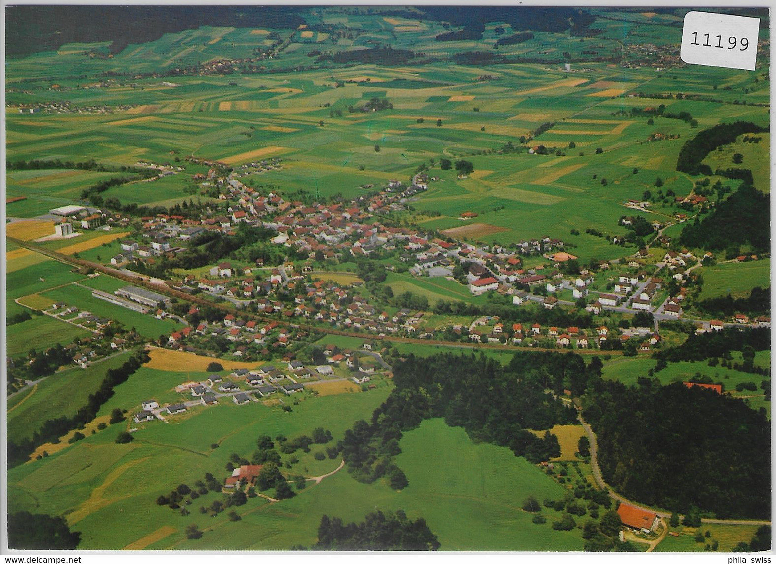 Flugaufnahme Courrendlin - Vue Aerienne - Courrendlin