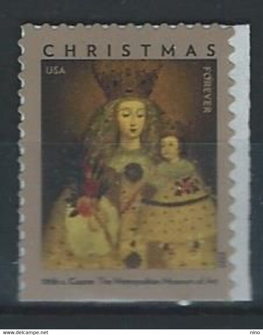 USA. Scott # ? MNH From Booklet. Madonna & Child.  2020 - Unused Stamps