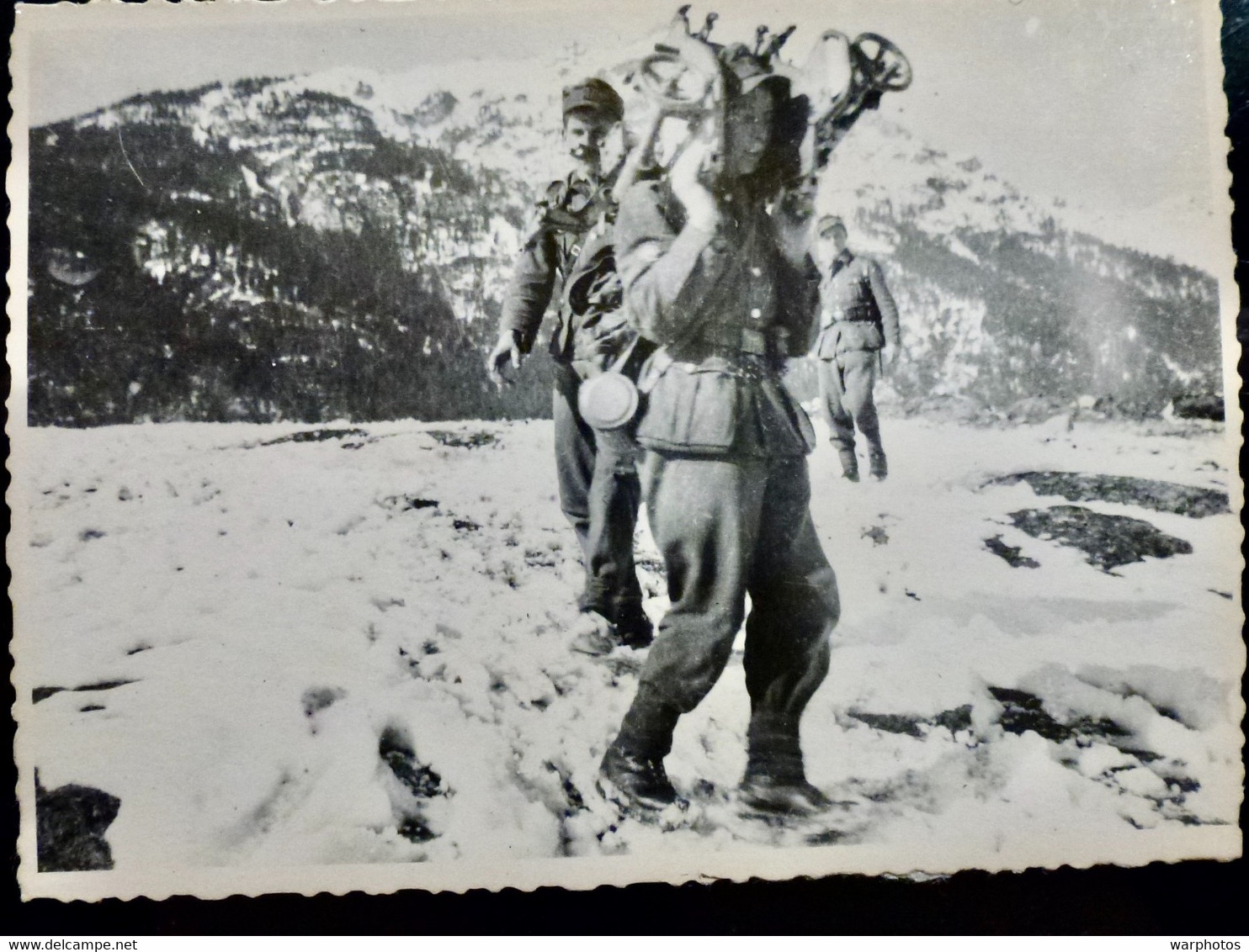 GERMAN Photo WW2 WWII ARCHIVE : GEBIRGSJAGER _ Chasseur De Montagne - Guerre, Militaire