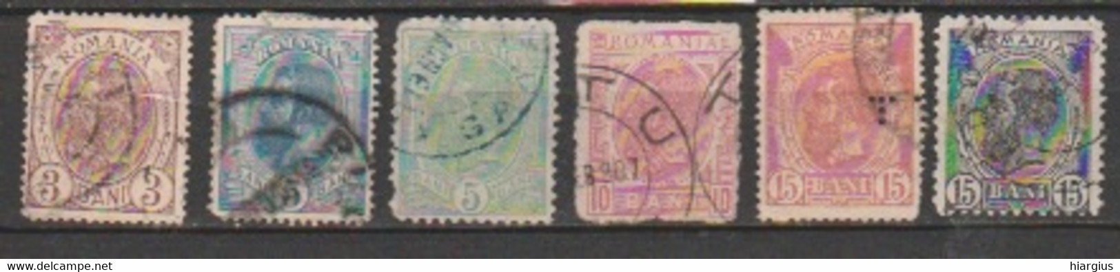 ROMANIA - Scott # 119;120;121;123;124;125.;126;127;128;129;130;140;163-241-242; -Catalog Value $  34.80 - Otros & Sin Clasificación