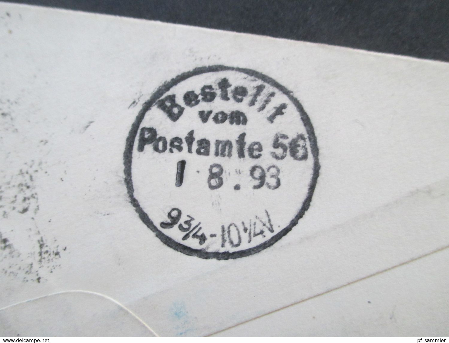 USA 1893 Ganzsachen Umschlag The Southern Cotton Oil Co. Nach Berlin Per SS Kaiser Wilhelm II Nachporto Stempel T / Cent - Cartas & Documentos