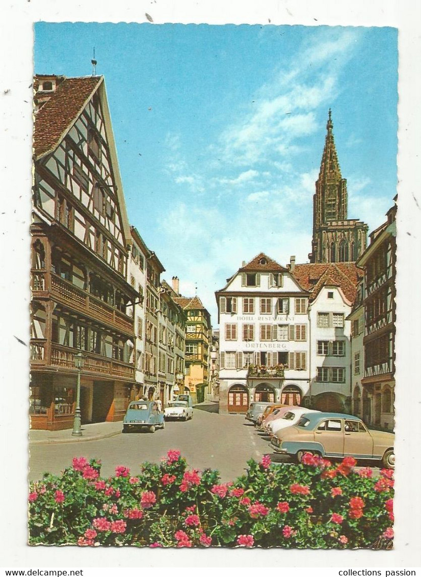 JC , Cp , Automobiles , Citroen 2 Cv....., 67 ,  STRASBOURG ,  Vierge - Turismo