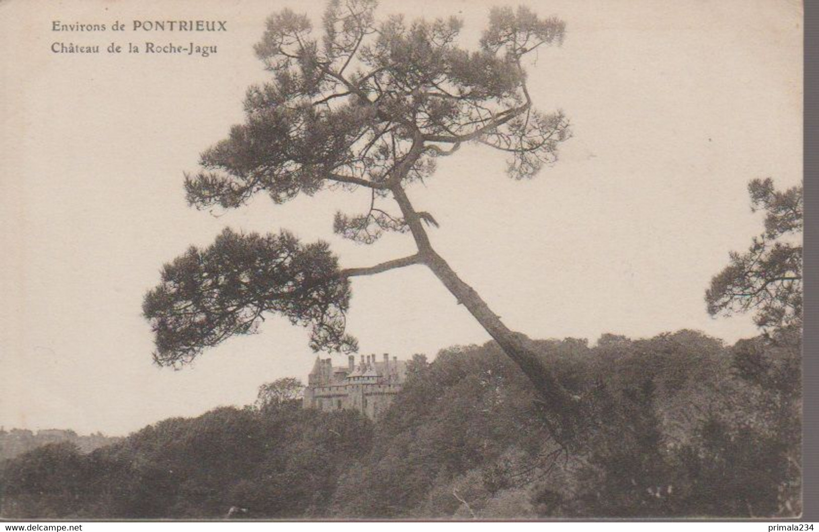 PONTRIEUX - CHATEAU DE ROCHE JAGU - Pontrieux