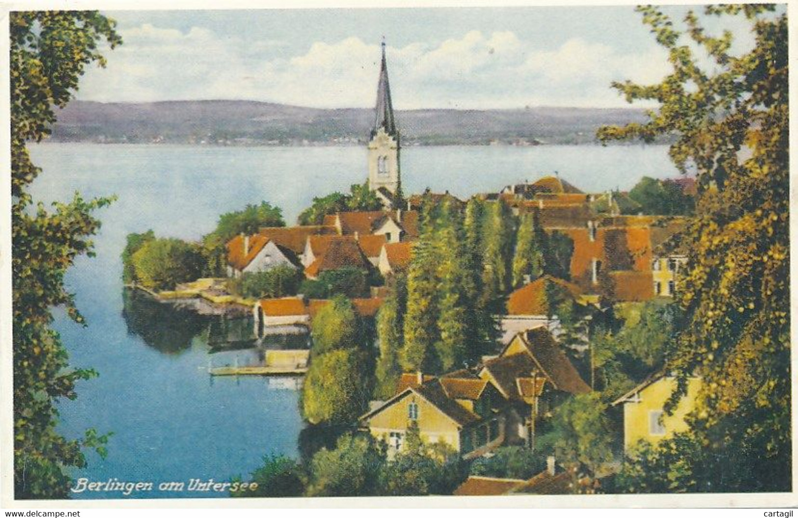 CPA-21296-Suisse -Berlingen - Gesammtansicht Um 1950-Envoi Gratuit - Berlingen