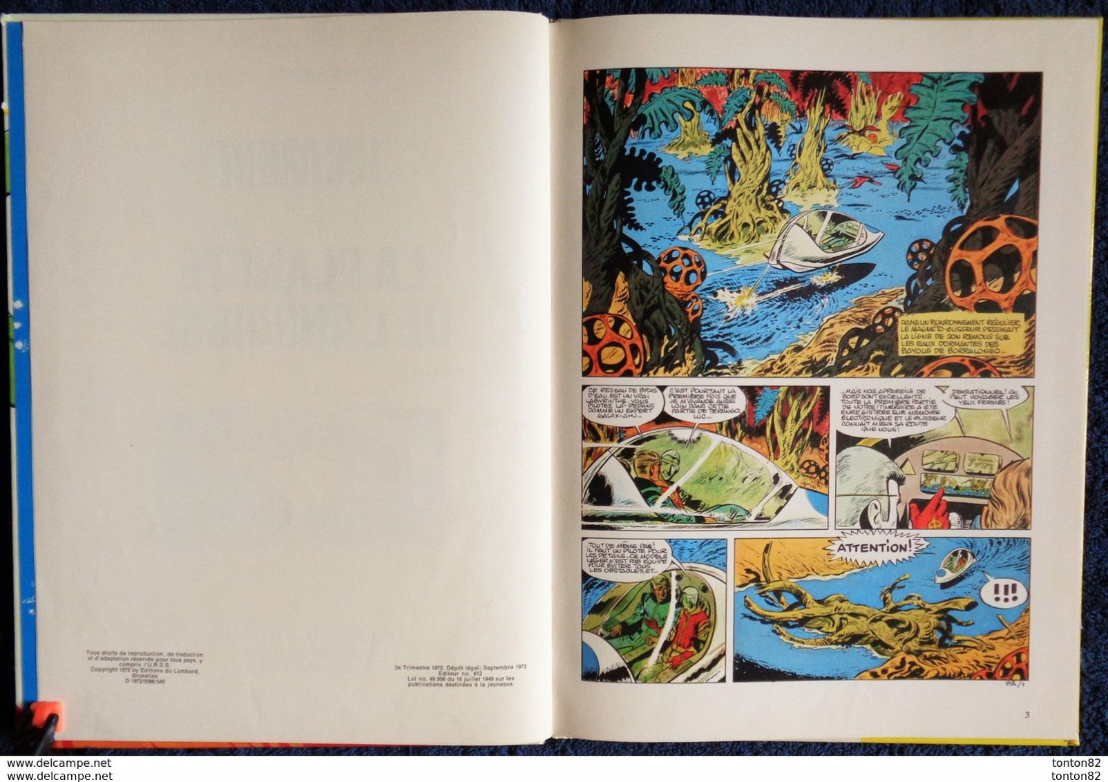 Eddy Paape - Greg - LUC ORIENT - 4 - La Planète De L'angoisse - Éditions Dargaud - ( E.O. 1972 ) . - Luc Orient