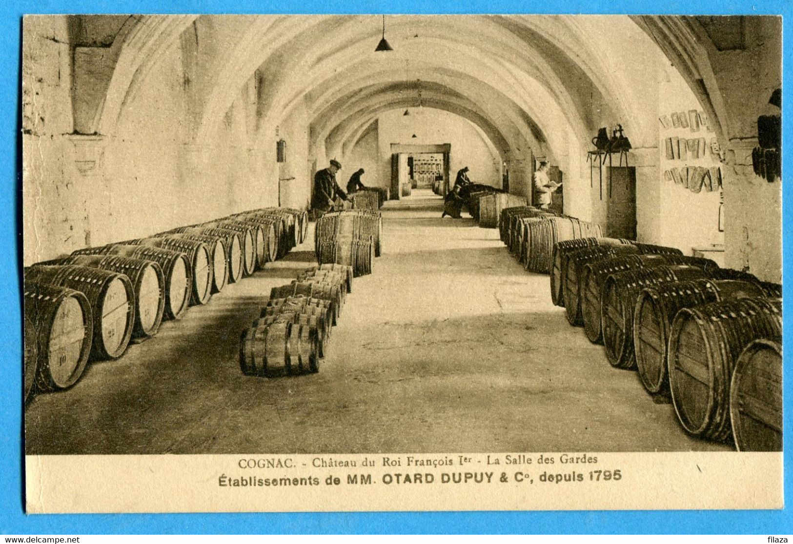 16 - Charente - Cognac - Chateau Du Roi Francois - La Salle Des Gardes (N2643) - Cognac