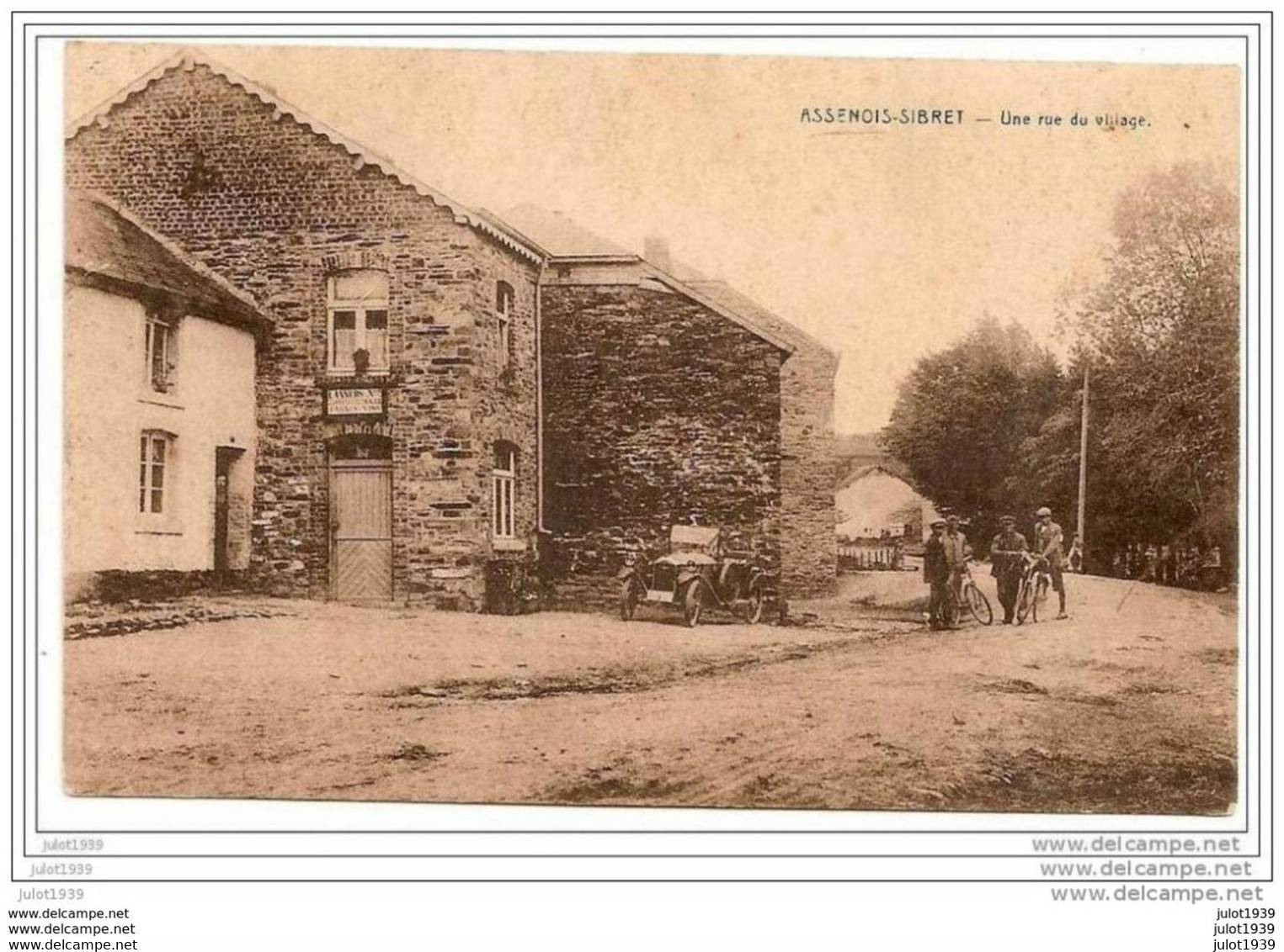 ASSENOIS ..-- OLDTIMER . Maison LANNERS .   Animée . - Vaux-sur-Sure