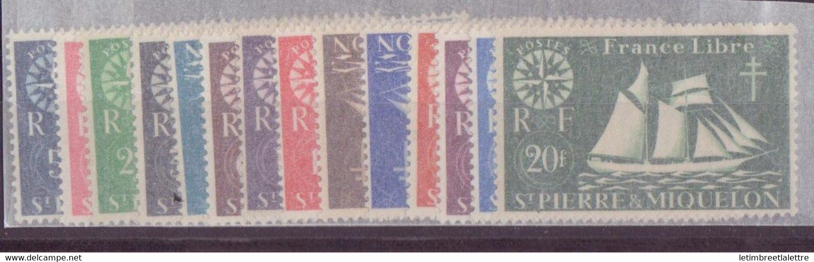 ⭐ Saint-Pierre Et Miquelon  Y.T N° 296 à 309**   - Neuf Sans Charnière -  ⭐ - Unused Stamps