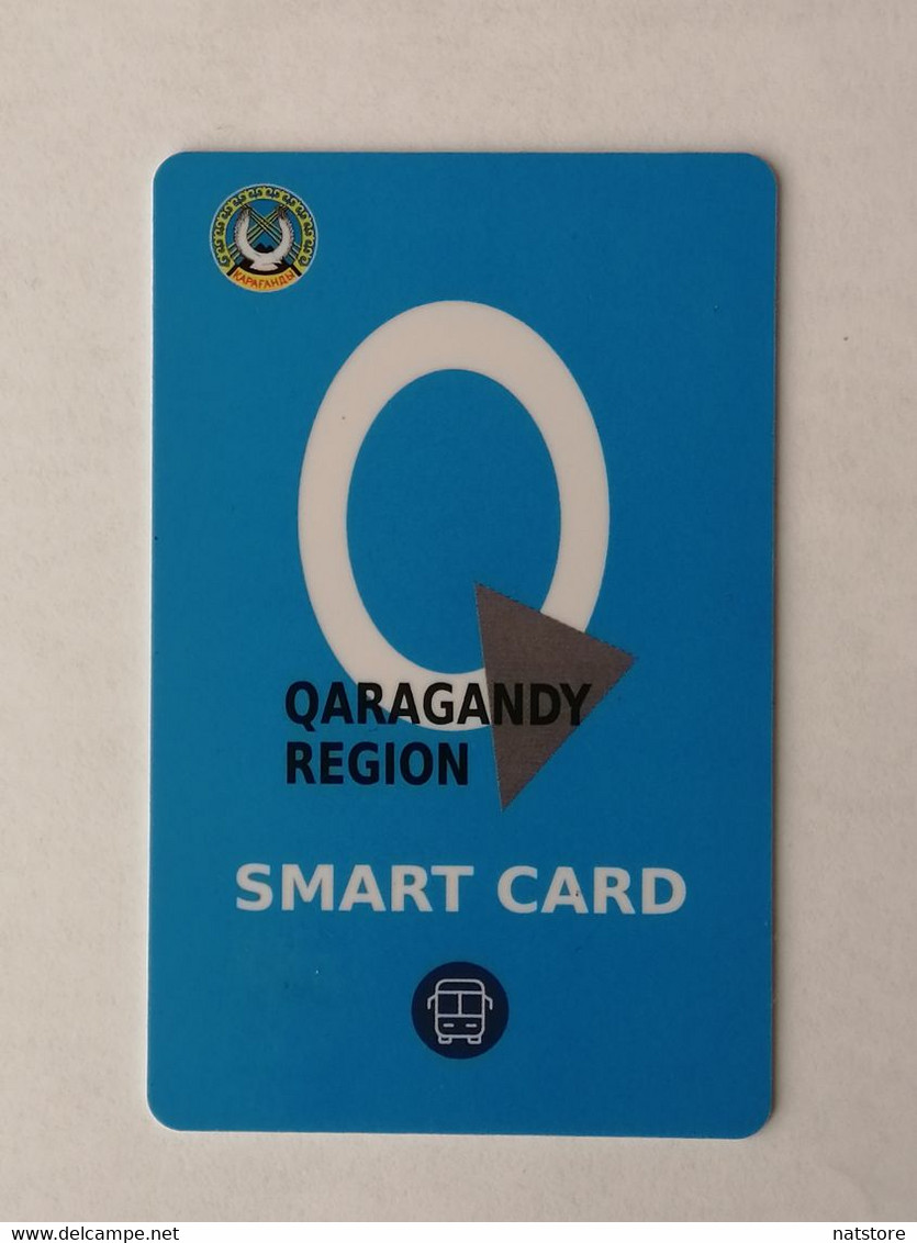 2020..KAZAKHSTAN..QARAGANDY REGION..SMART CARD FOR PUBLIC TRANSPORT - Other & Unclassified