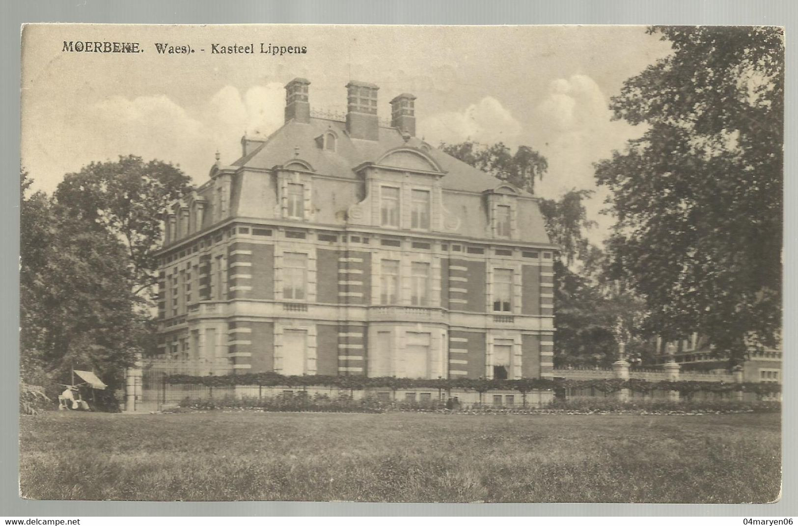 *** MOERBEKE-WAES  ***  -   Kasteel Lippens - Moerbeke-Waas