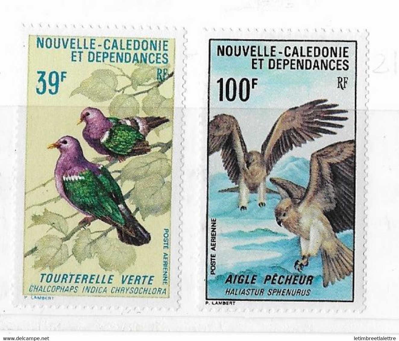 ⭐Nouvelle-Calédonie- Poste Aérienne Y.T- N° 110-111** Neuf Sans Charnière⭐ - Unused Stamps