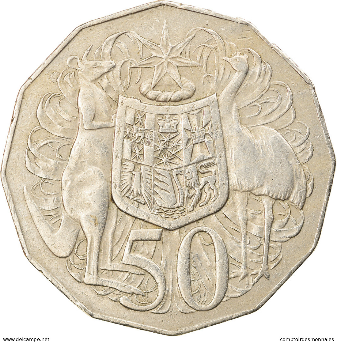 Monnaie, Australie, Elizabeth II, 50 Cents, 1978, TTB, Copper-nickel, KM:68 - 50 Cents