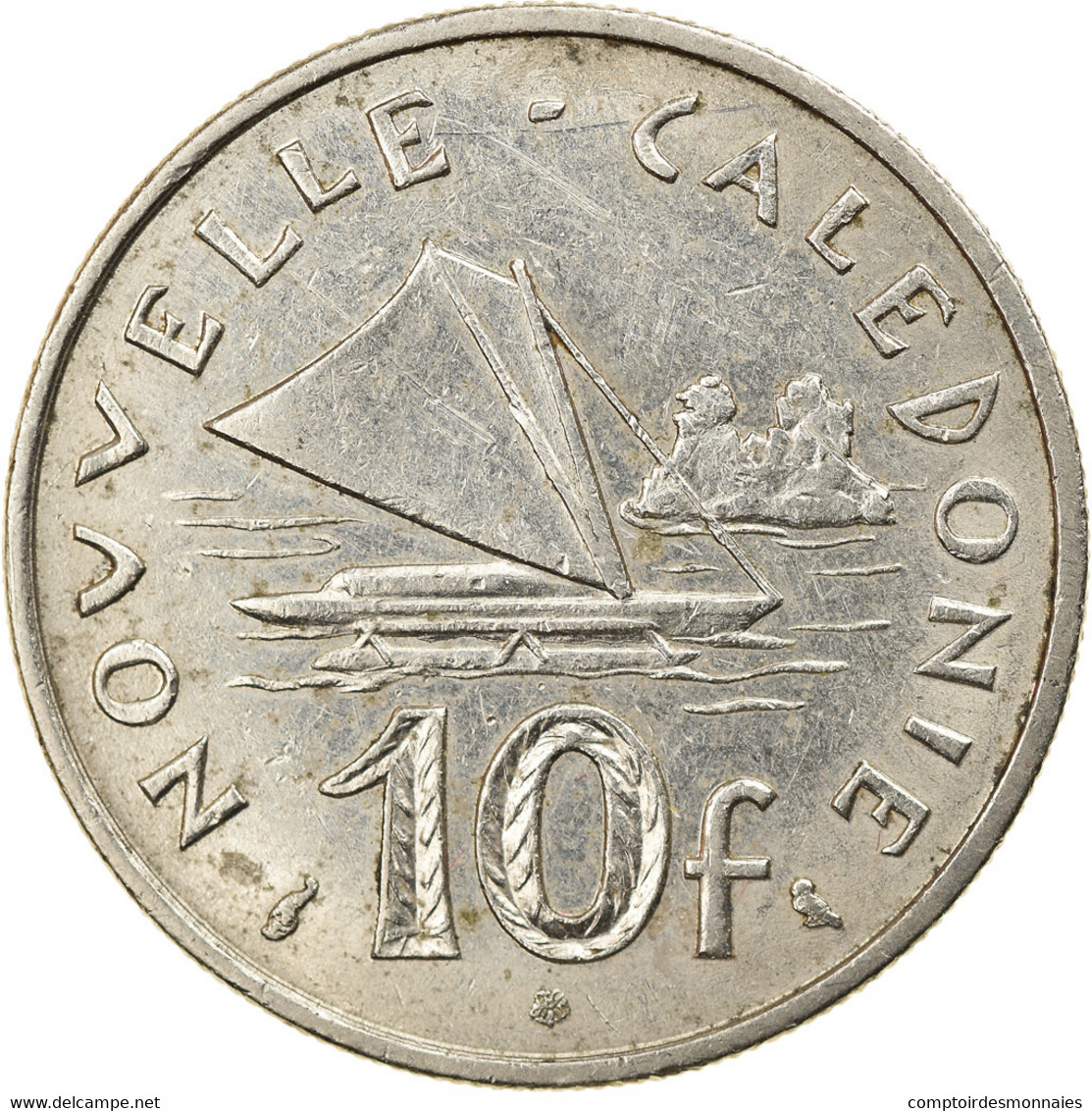 Monnaie, Nouvelle-Calédonie, 10 Francs, 1972, Paris, TTB, Nickel, KM:11 - Nouvelle-Calédonie